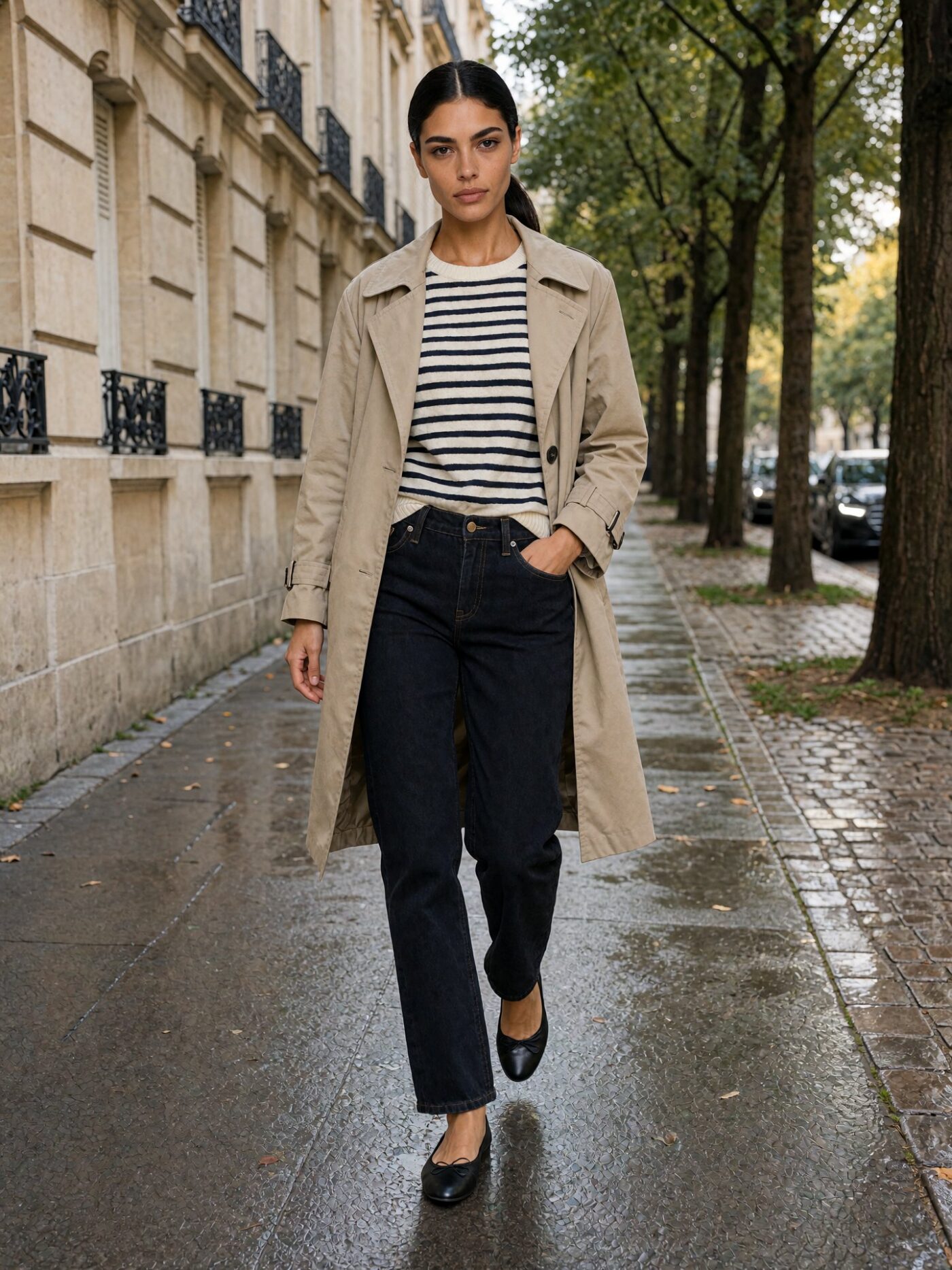 Ines, AI-generated model, portfolio picture 1