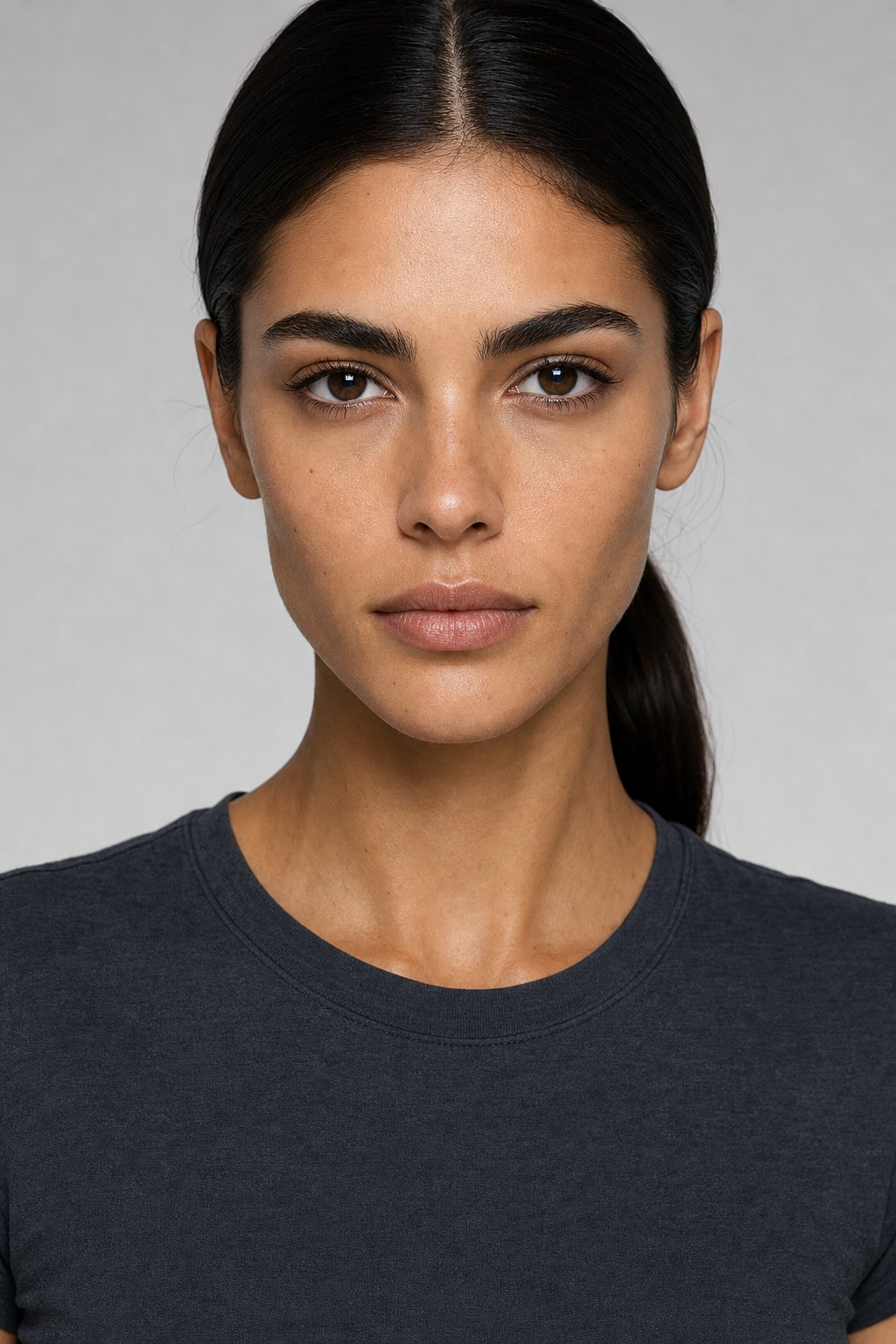 Ines, AI-generated model, portrait