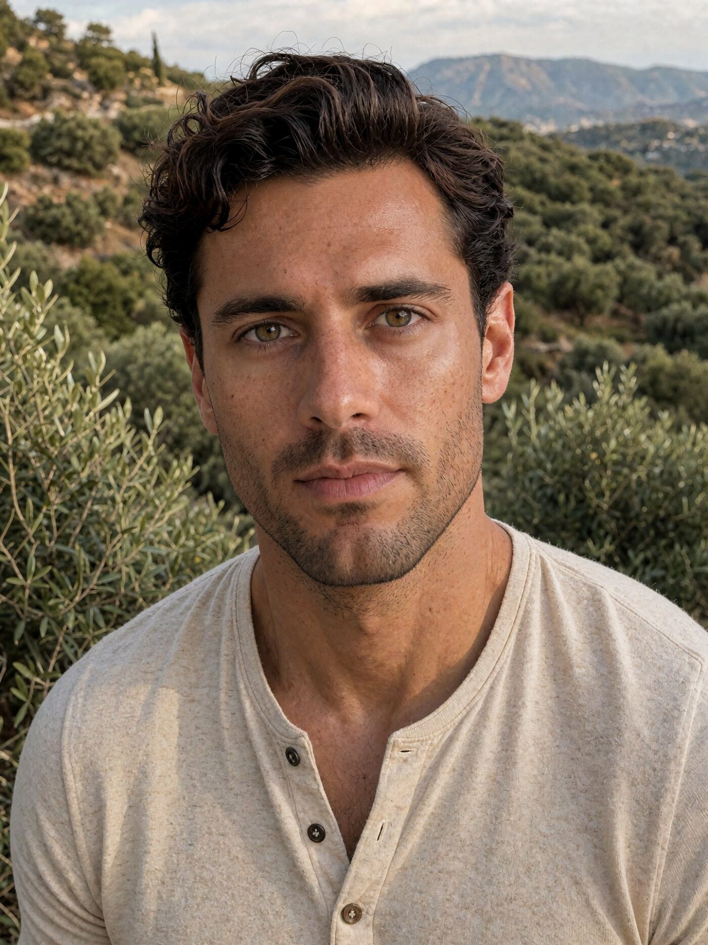 Jude, AI-generated model, portfolio picture 3