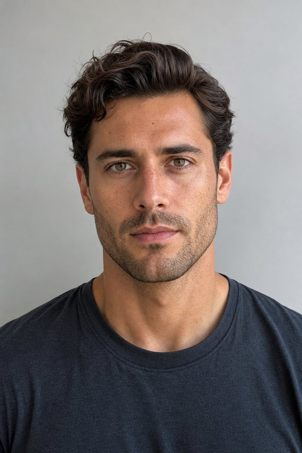 Jude, AI-generated model, portrait