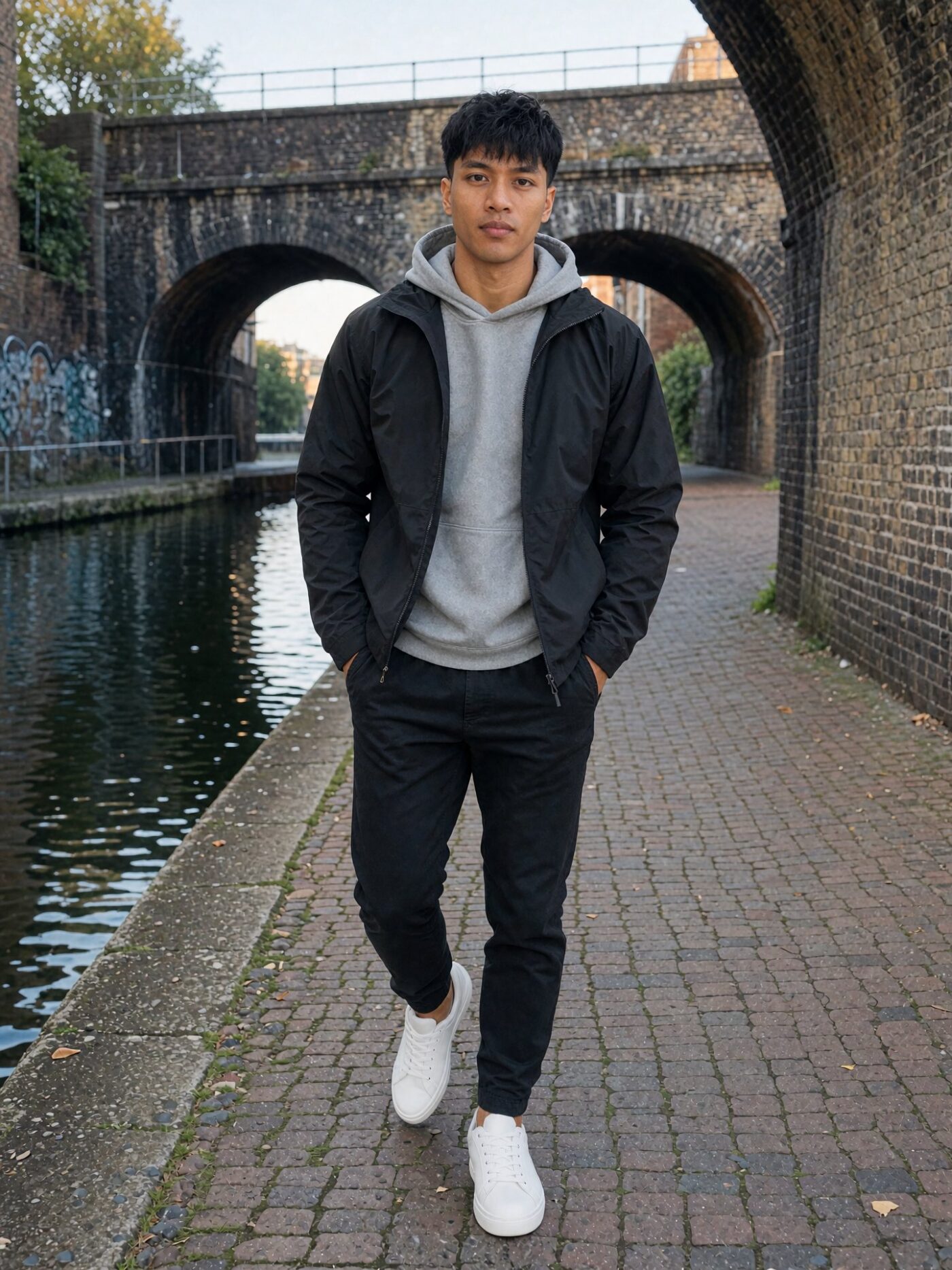 Kai, AI-generated model, portfolio picture 1