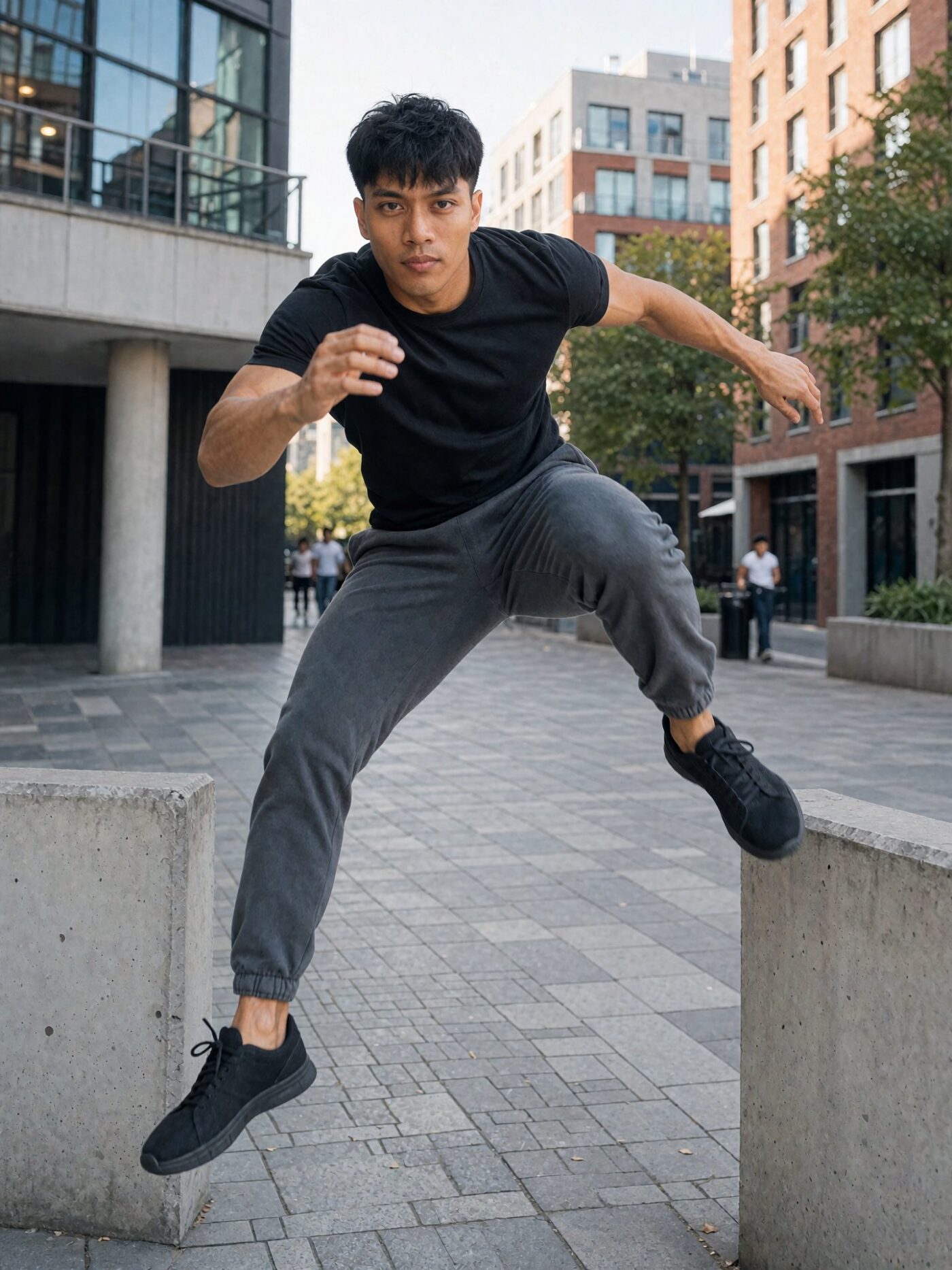 Kai, AI-generated model, portfolio picture 4