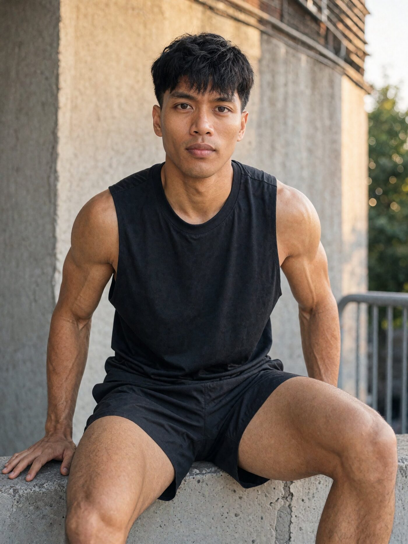 Kai, AI-generated model, portfolio picture 5