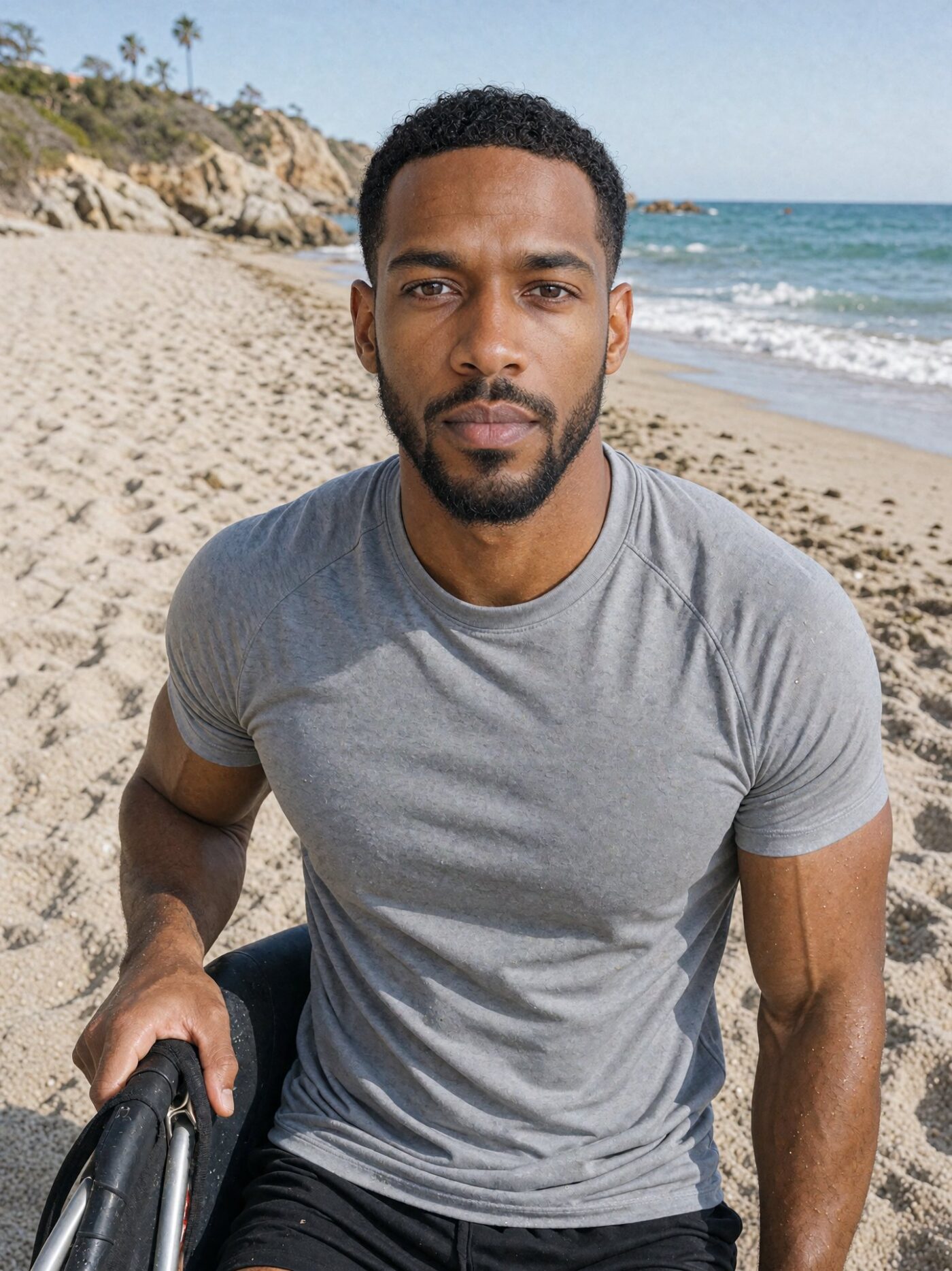Leon, AI-generated model, portfolio picture 5