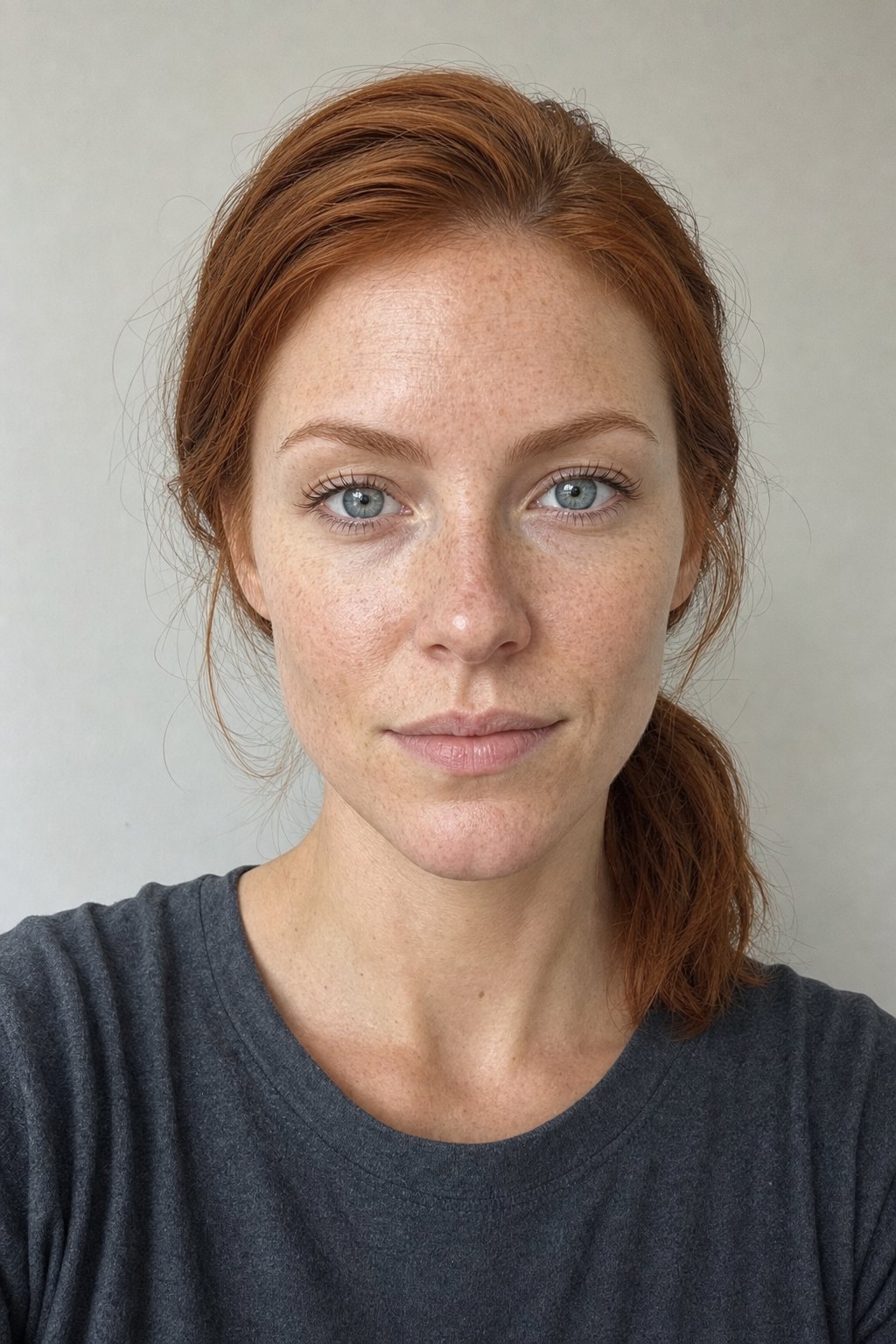 Liv, AI-generated model, portrait