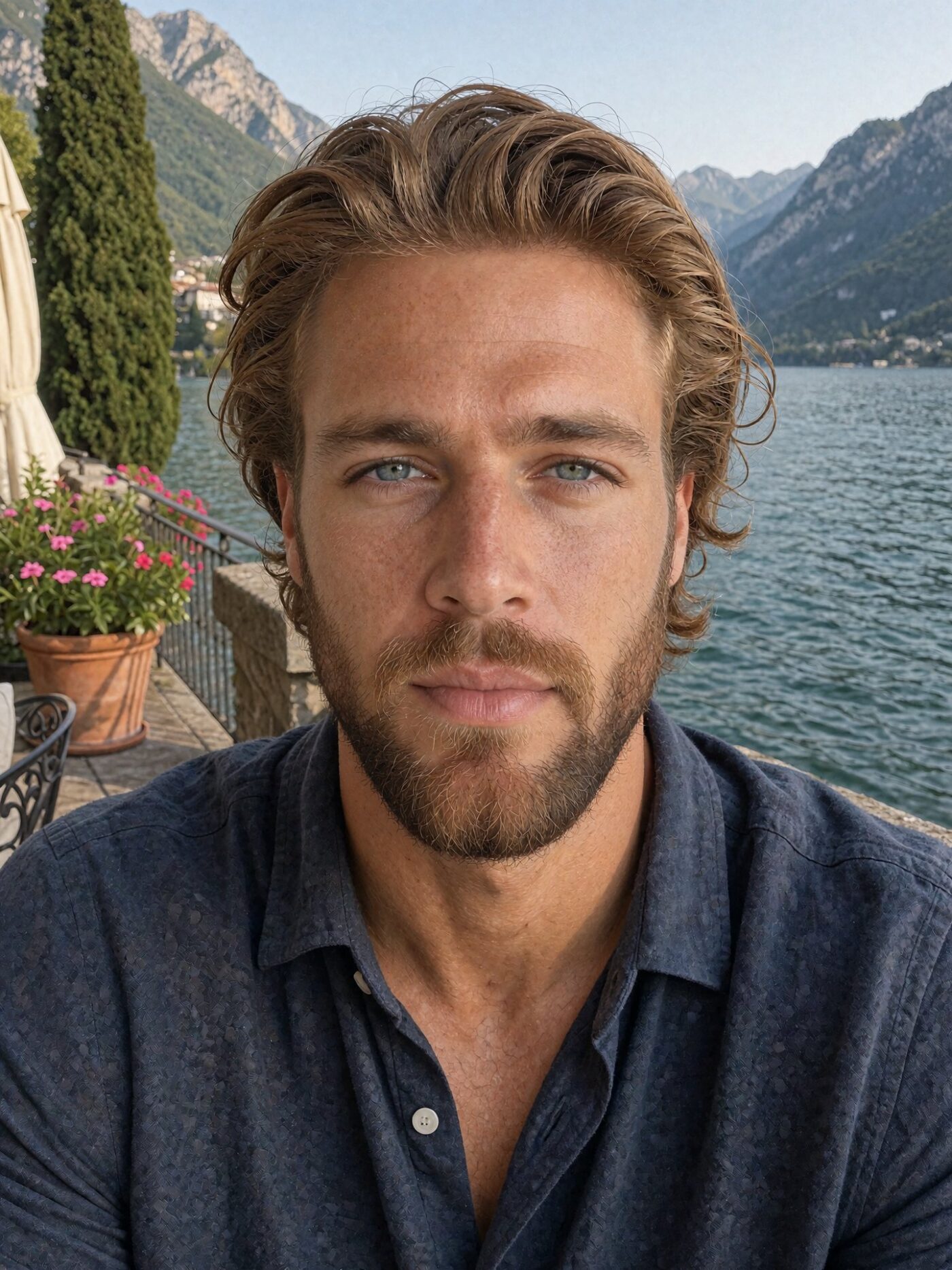 Luca, AI-generated model, portfolio picture 3