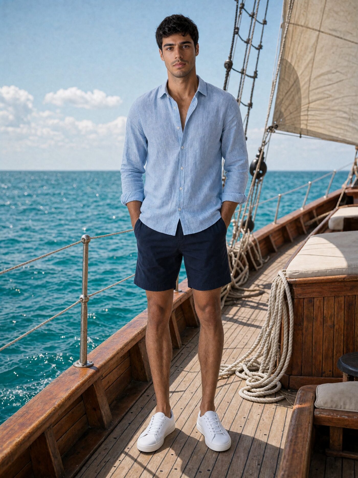 Rafael, AI-generated model, portfolio picture 2