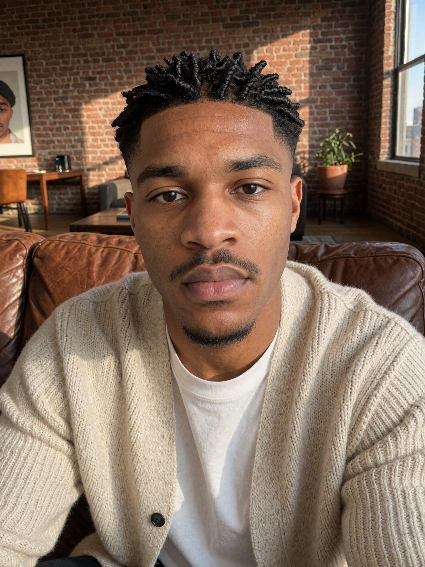Reece, AI-generated model, portfolio picture 2