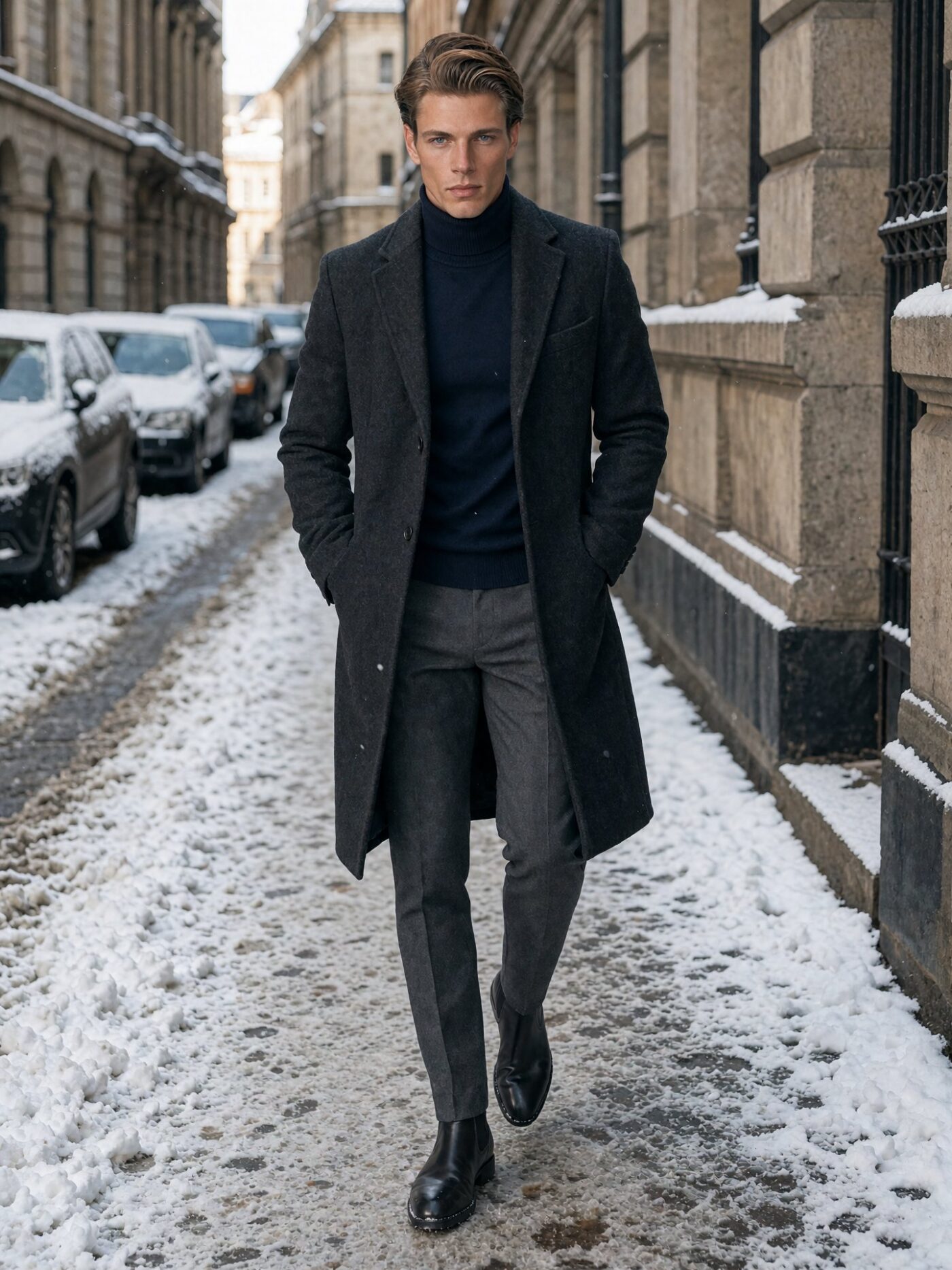 Theo, AI-generated model, portfolio picture 1