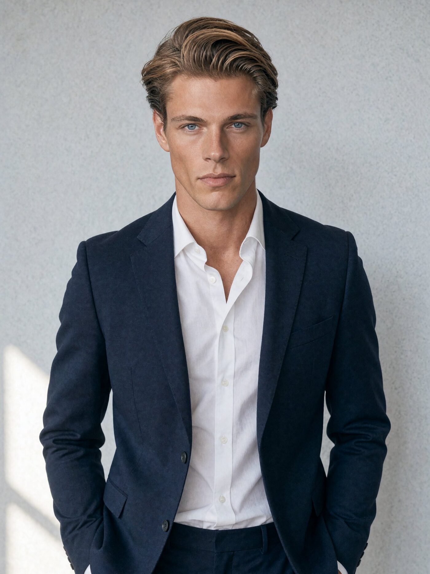 Theo, AI-generated model, portfolio picture 2