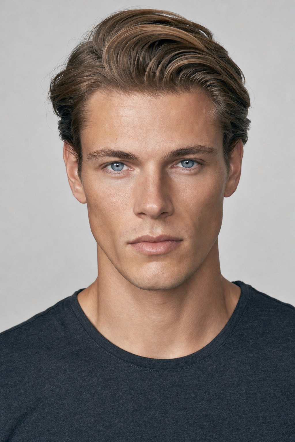 Theo, AI-generated model, portrait